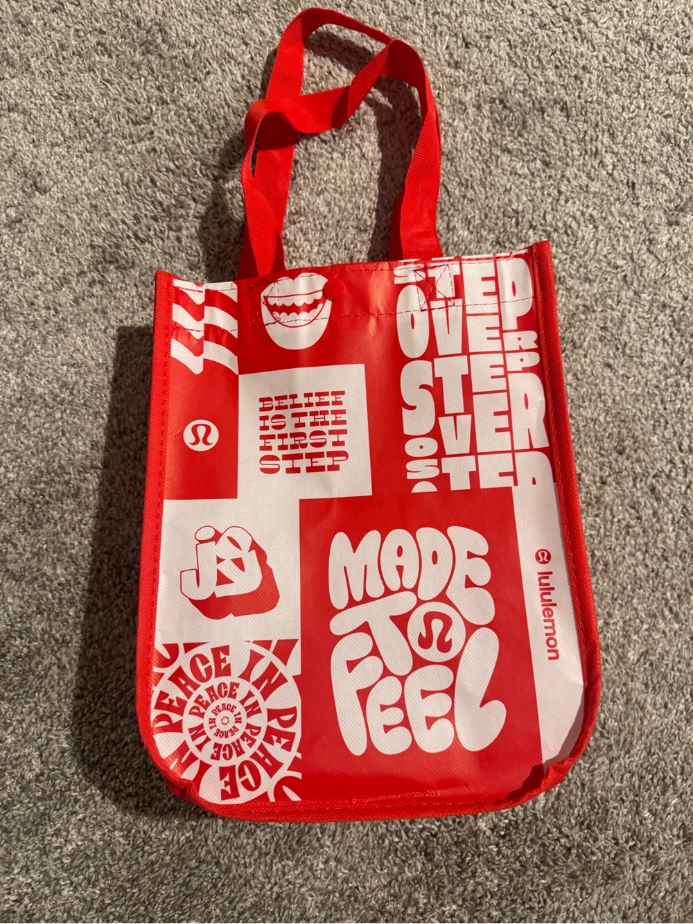 Lululemon Graphic Tote Bag (mini and large)